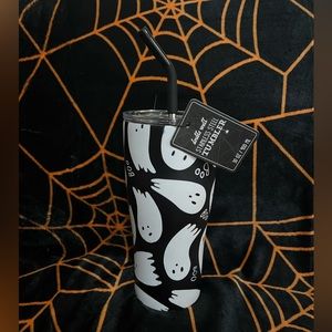 Ghost halloween stainless steel tumbler spooky cups 30 oz tumbler cold c…